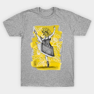 Sunflower Dancer - 004 T-Shirt